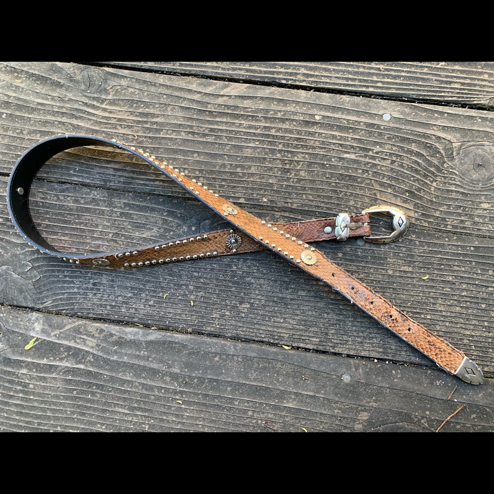 Vintage Snakeskin belt